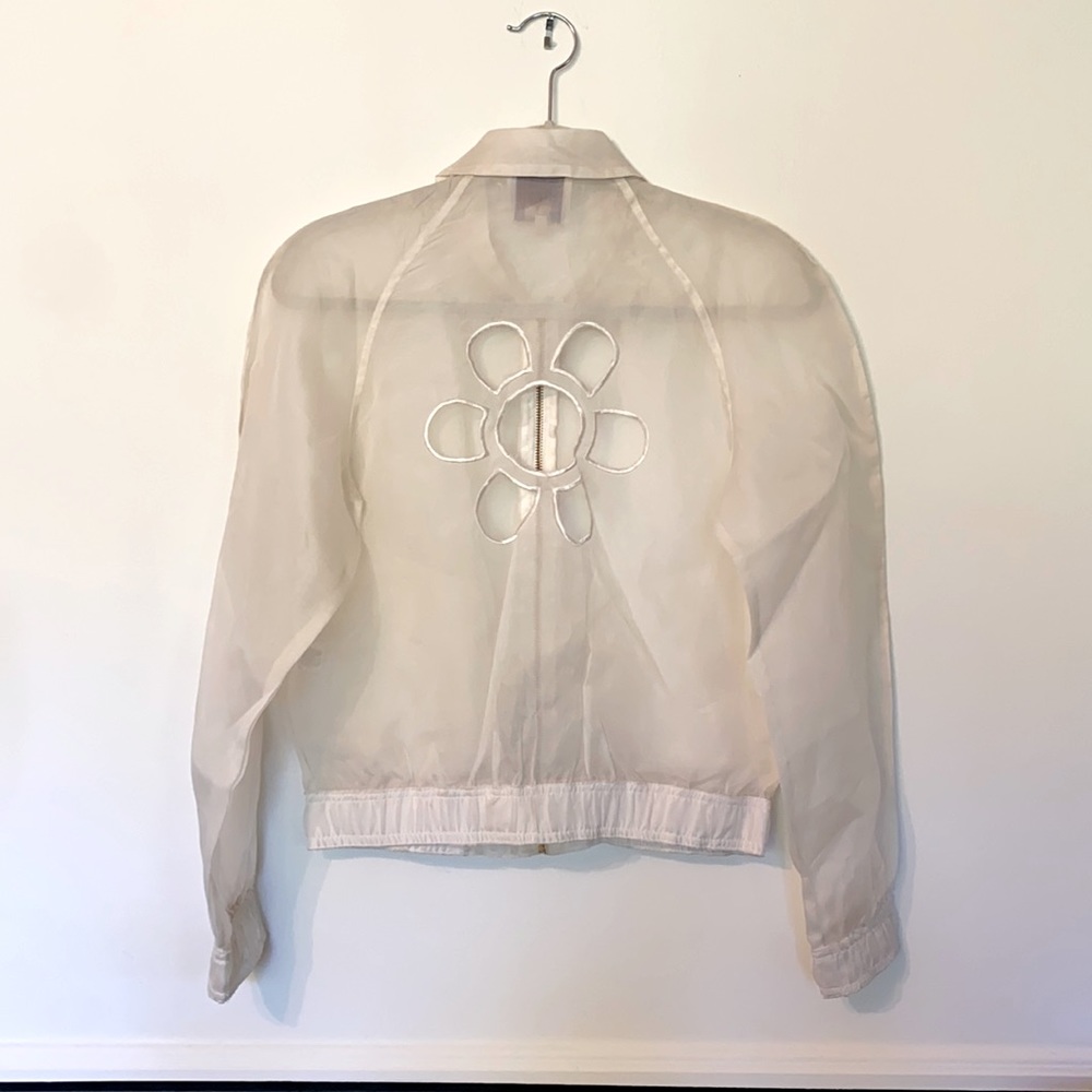 Opening ceremony sheer jacket